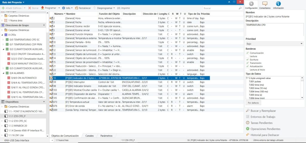 Control de temperaturas