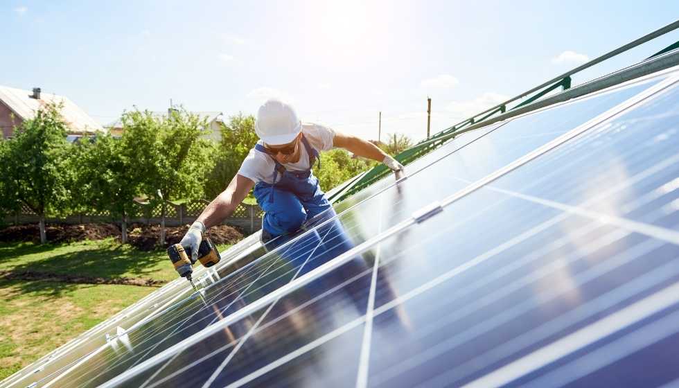 Instalación de energía solar en casa