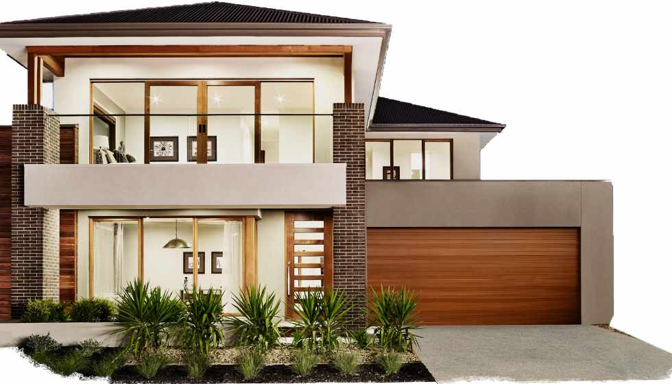 Casa con una instalación de aerotermia